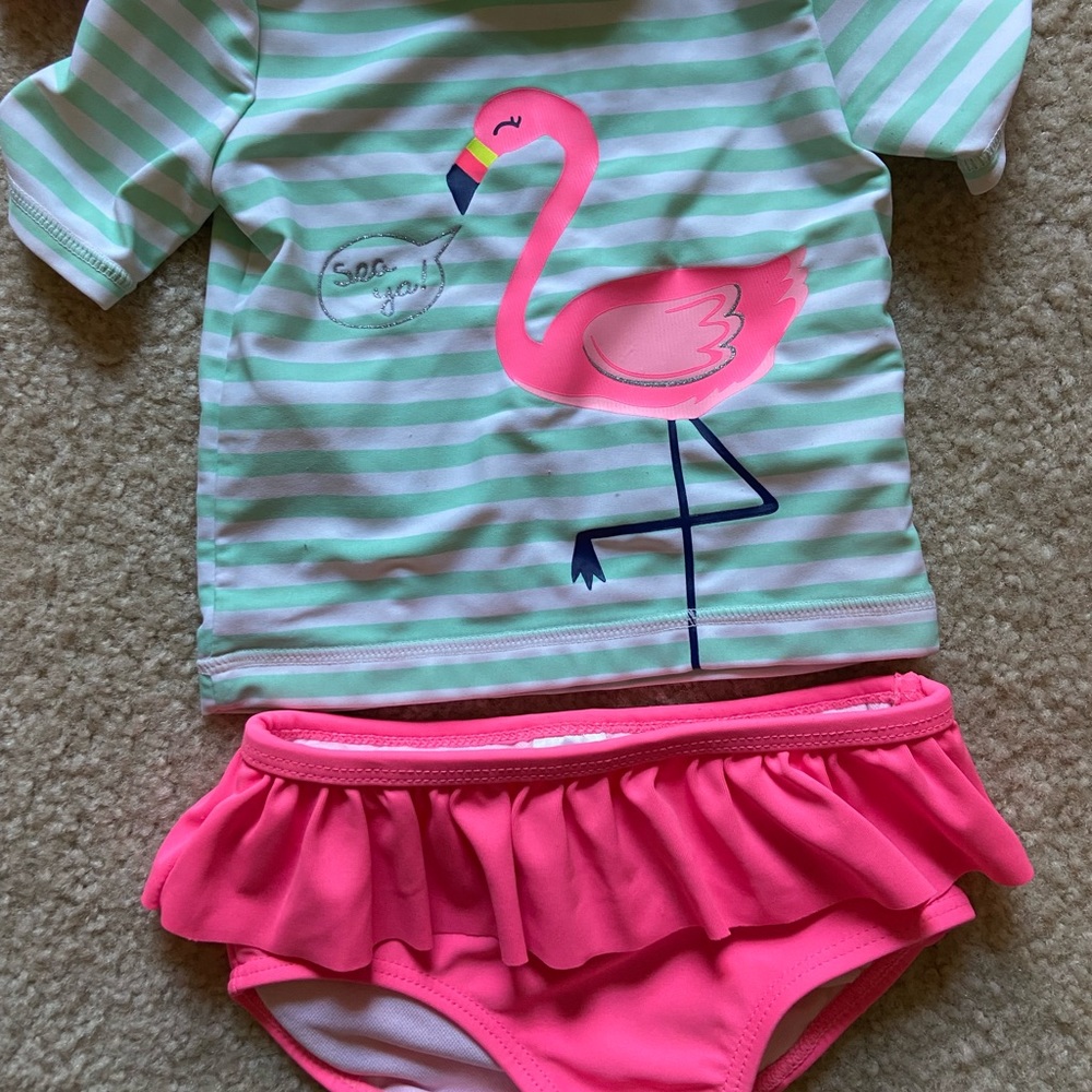 12M rashguard swim set